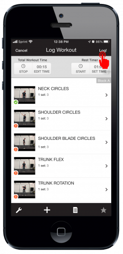 Log Workout2